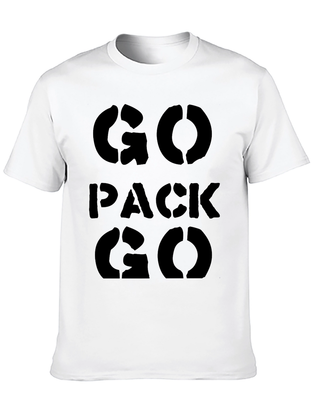 Go Pack Go Black T-Shirt