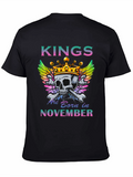 Kings Are Born In November T-Shirt