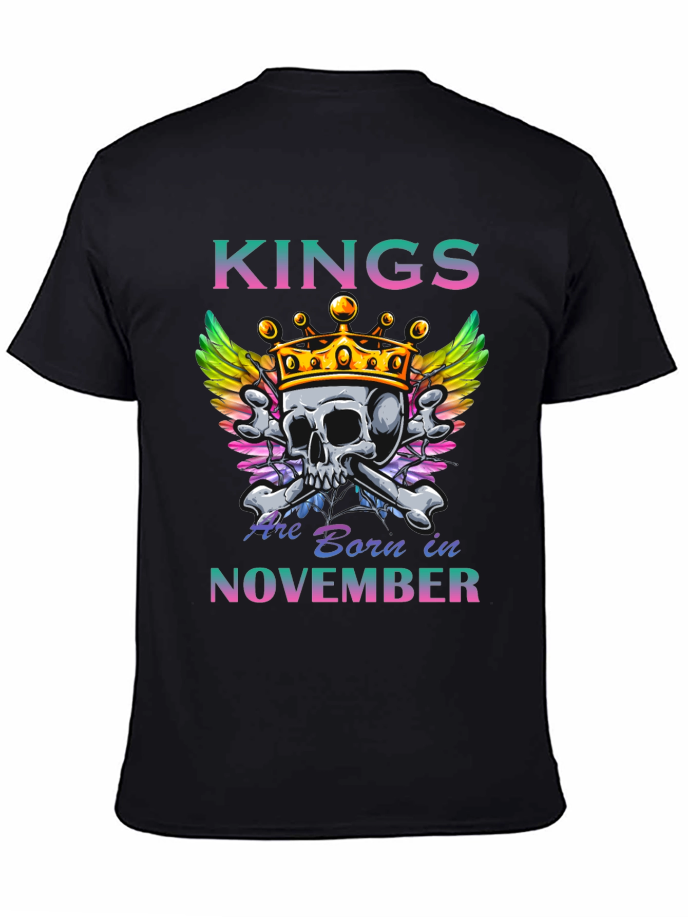 Kings Are Born In November T-Shirt