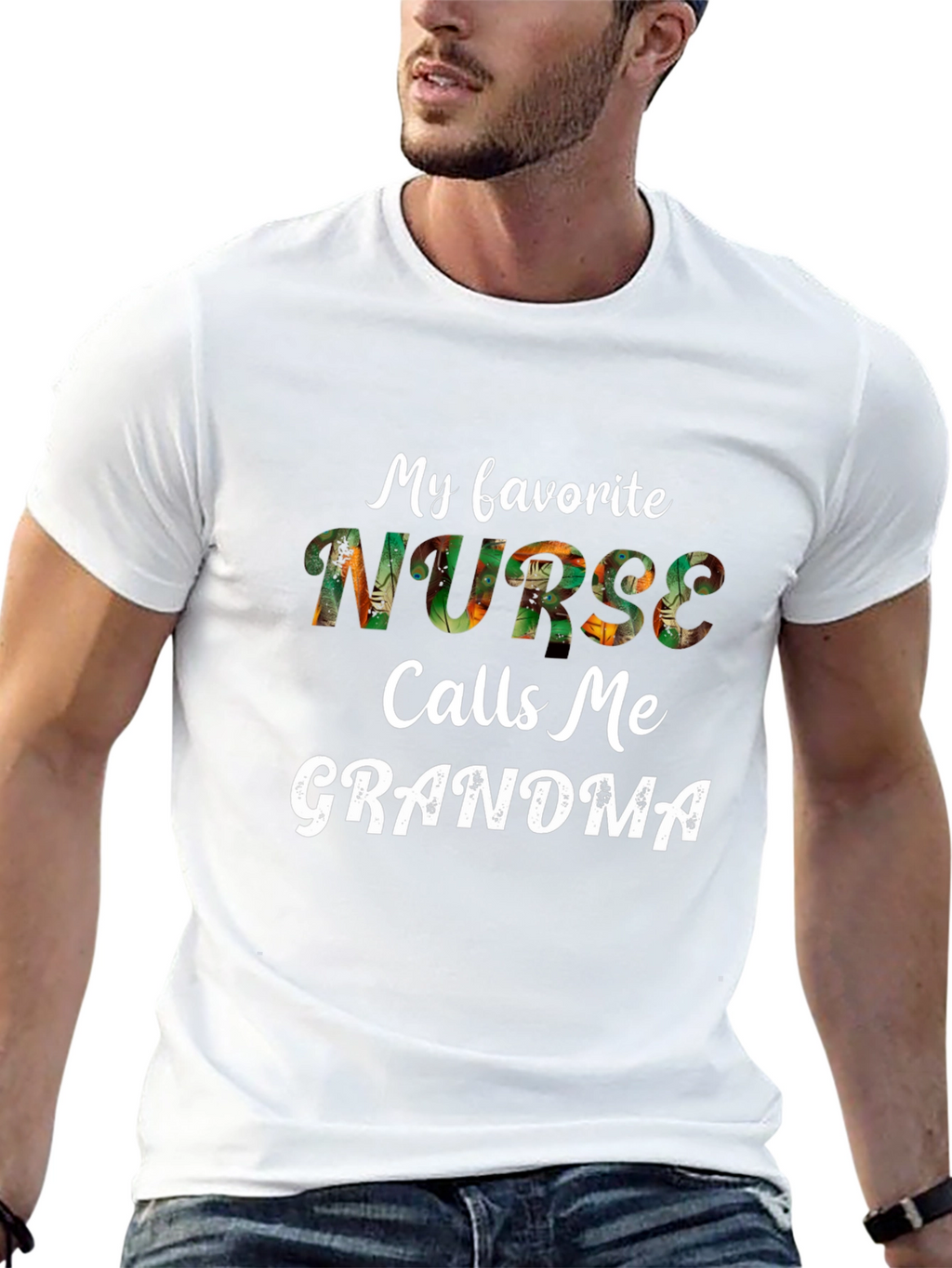 My Favorite Nurse Calls Me Grandma T-Shirt