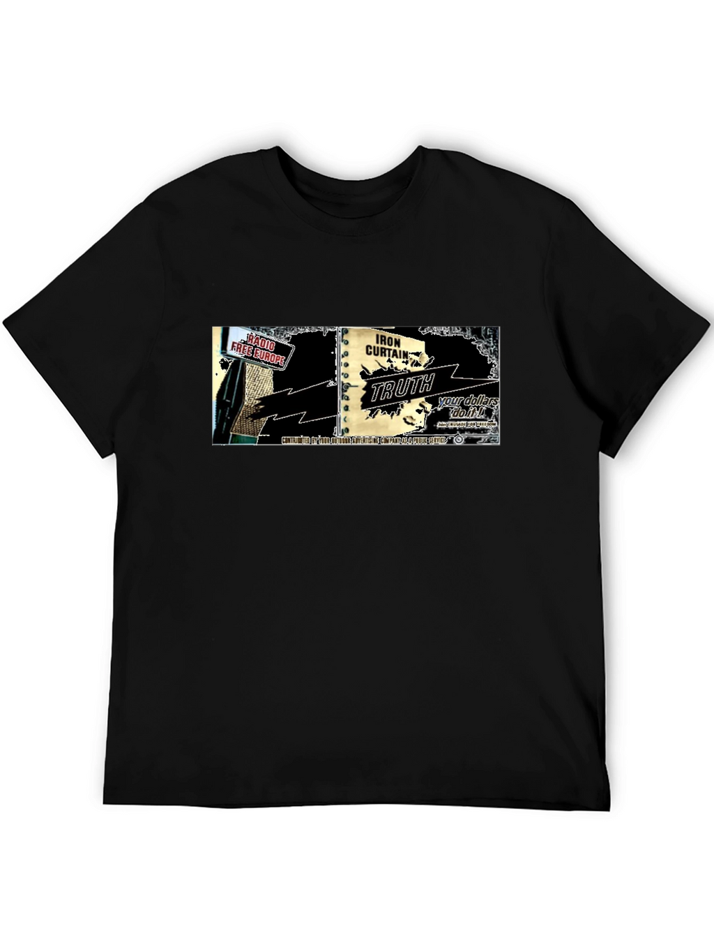 Iron Curtain Truth Black T-Shirt