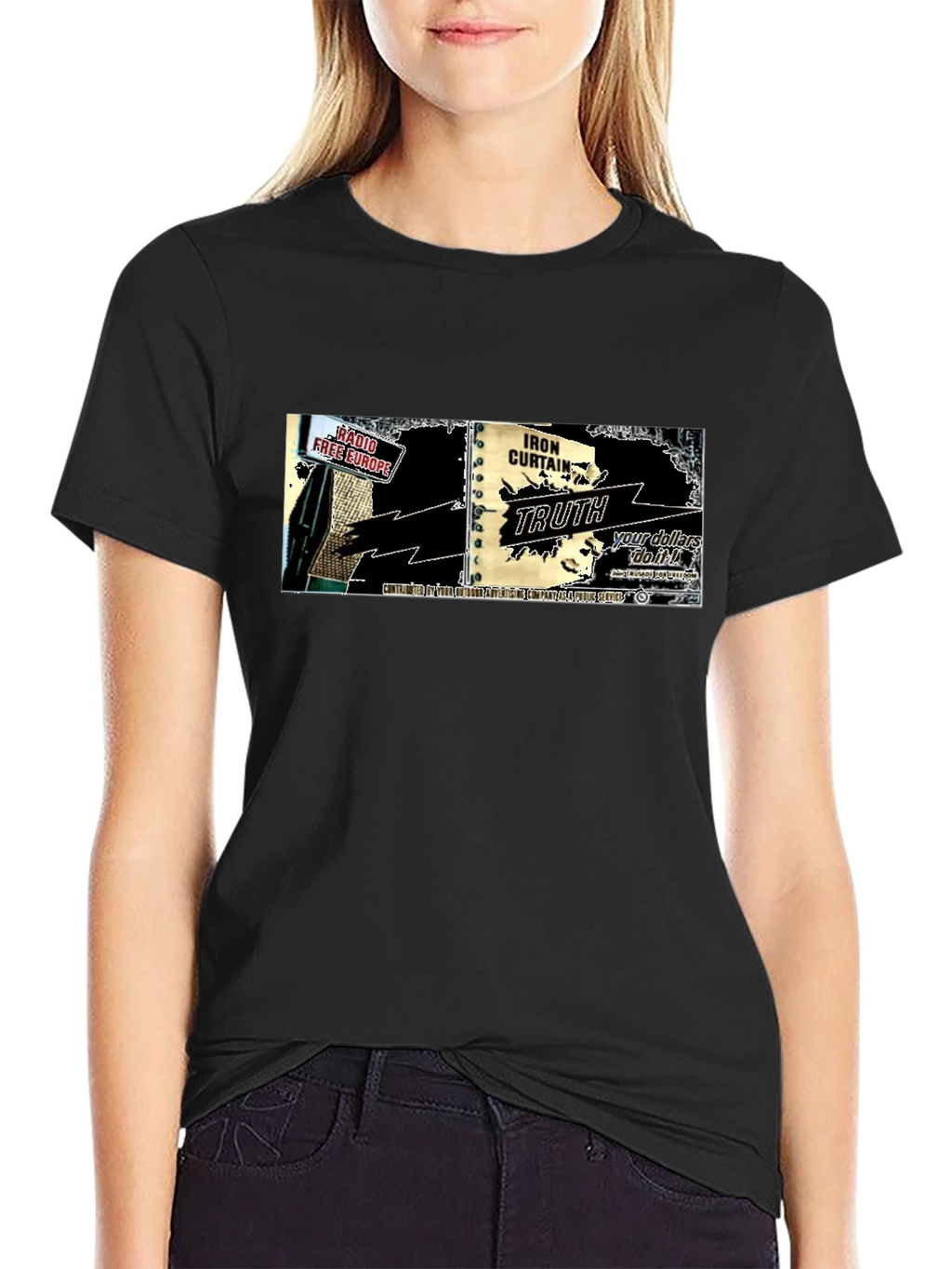 Iron Curtain Truth Black T-Shirt