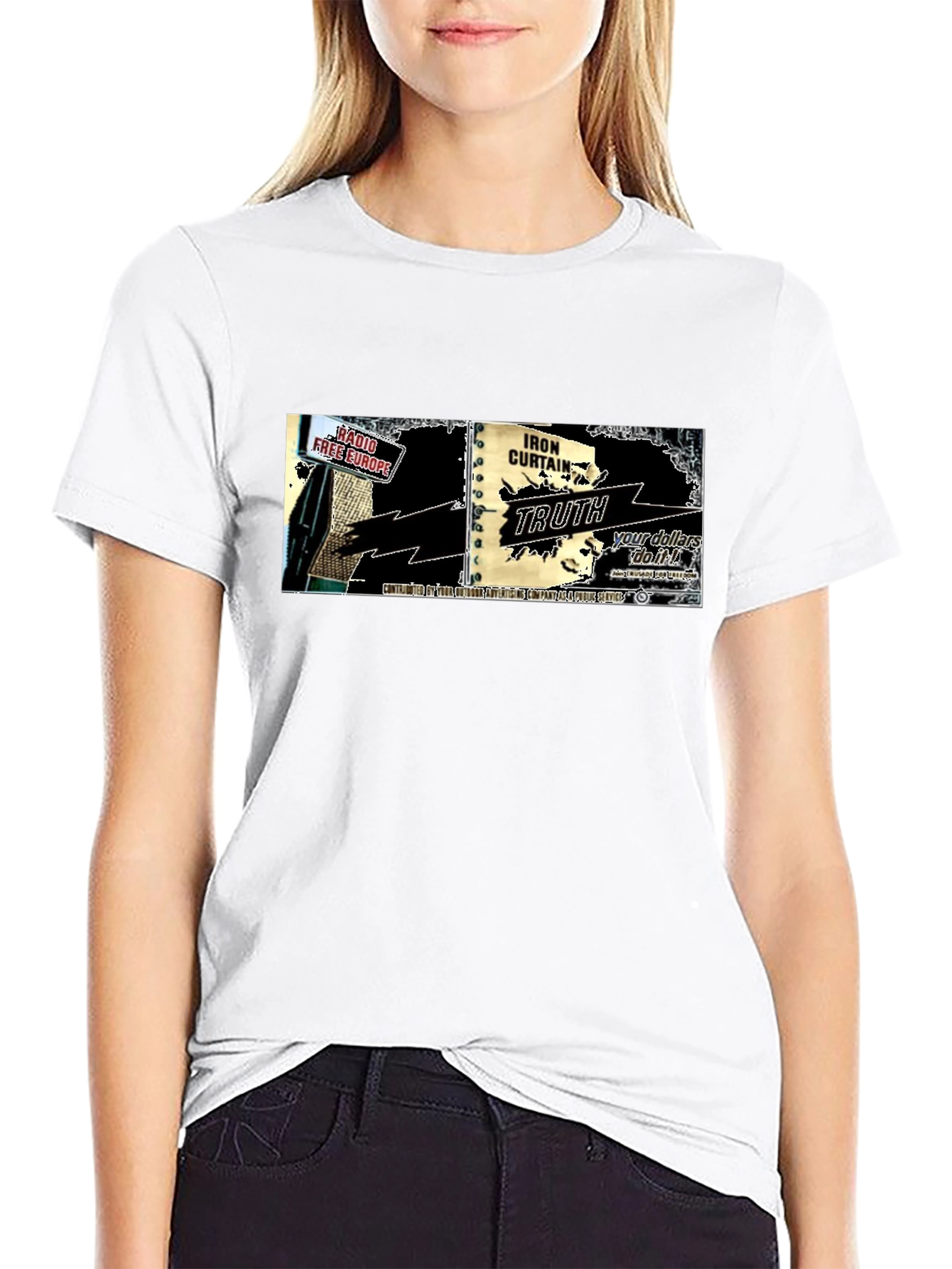 Iron Curtain Truth Black T-Shirt