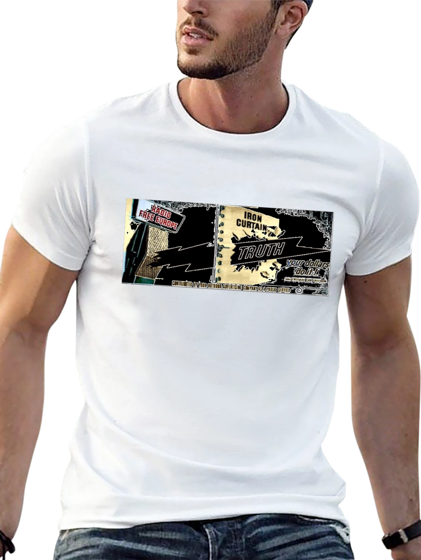 Iron Curtain Truth Black T-Shirt
