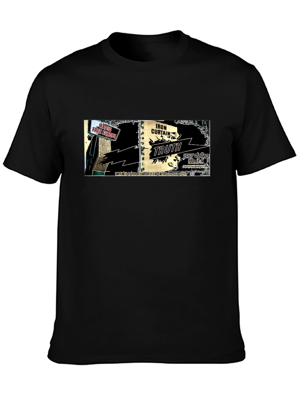 Iron Curtain Truth Black T-Shirt