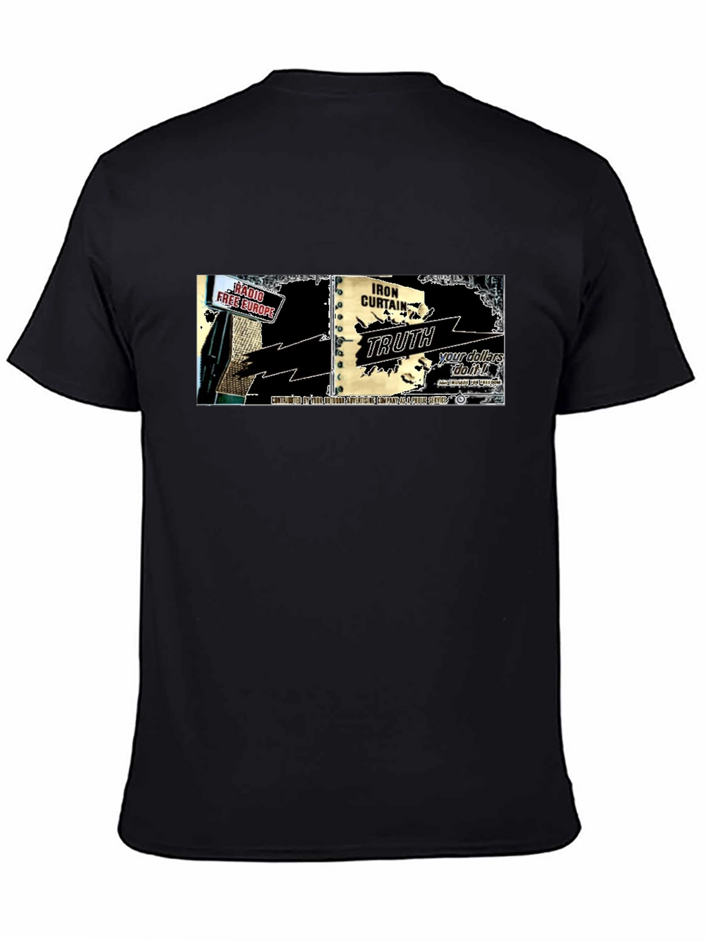Iron Curtain Truth Black T-Shirt