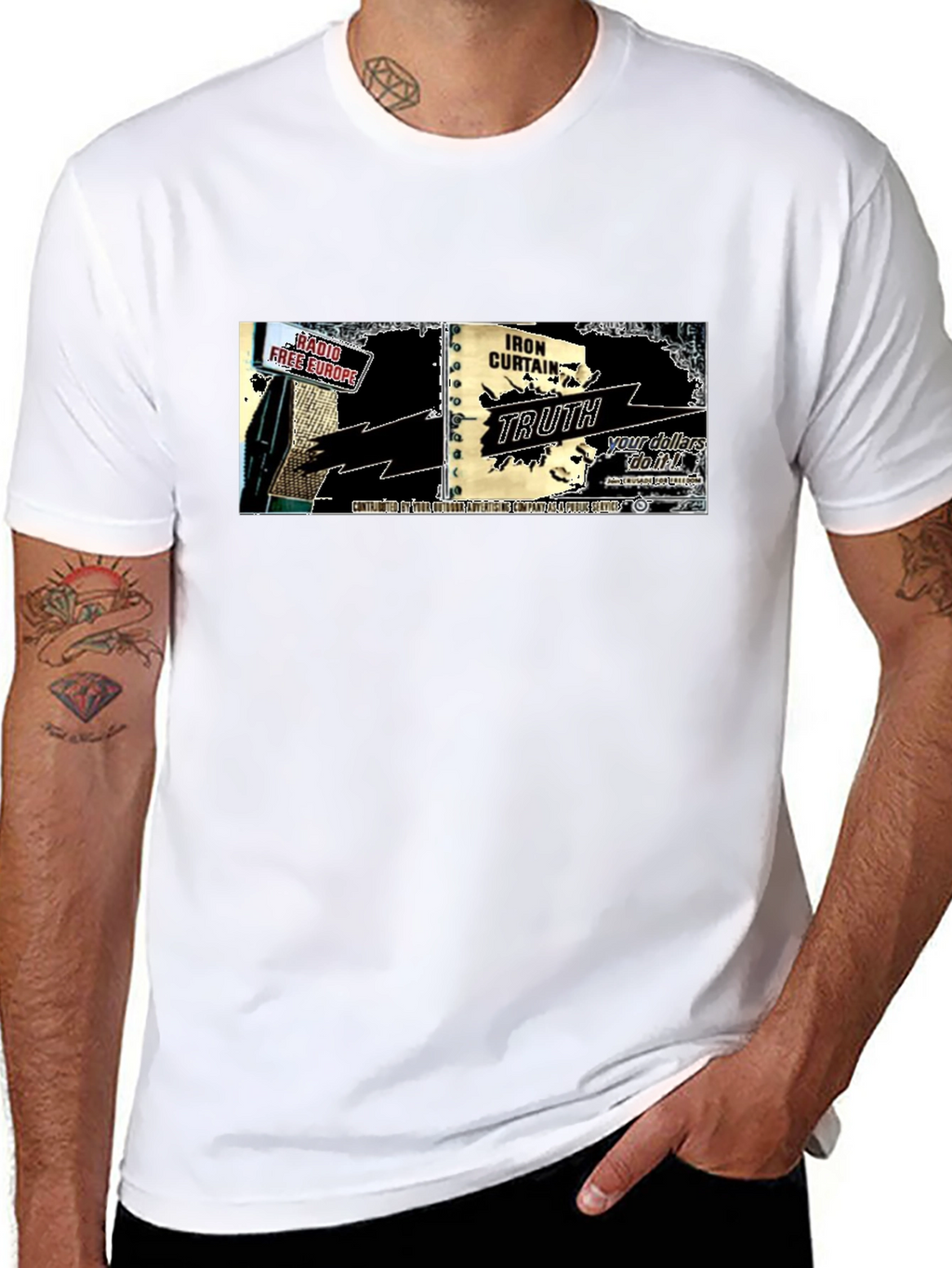 Iron Curtain Truth Black T-Shirt