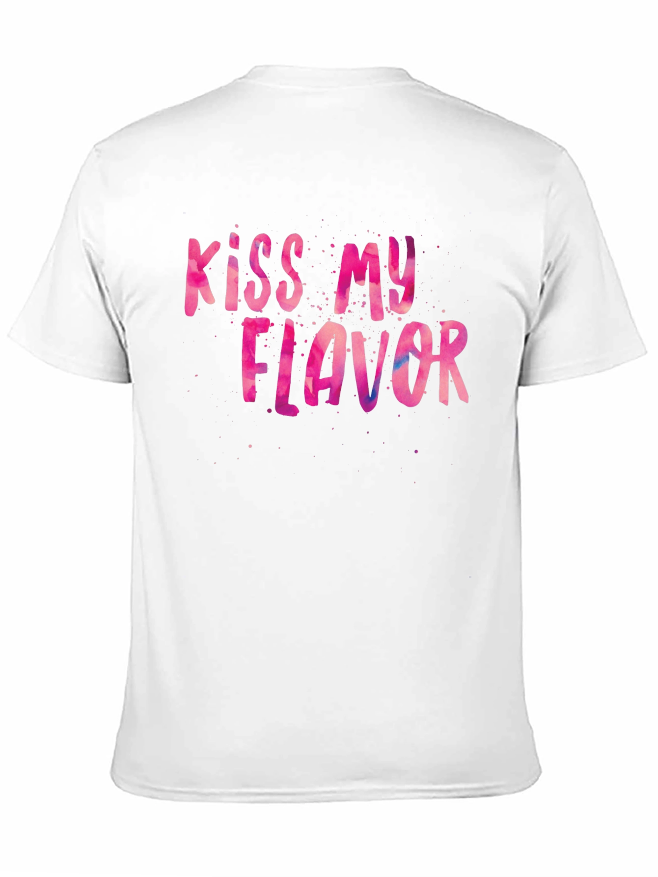 Kiss My Flavor Graphic Tee - Black