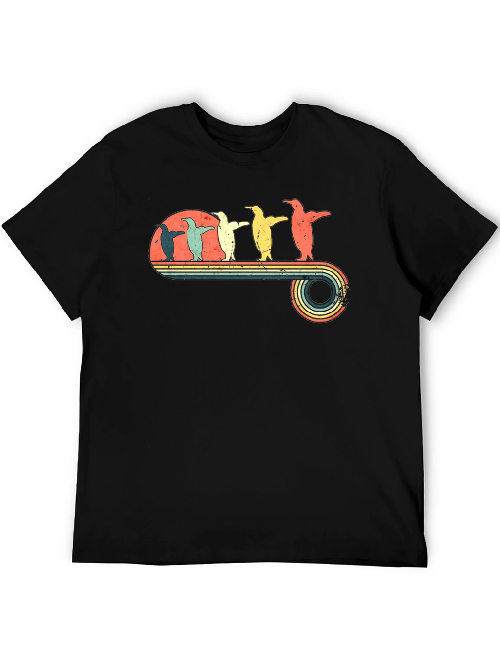 Retro Penguin T-Shirt