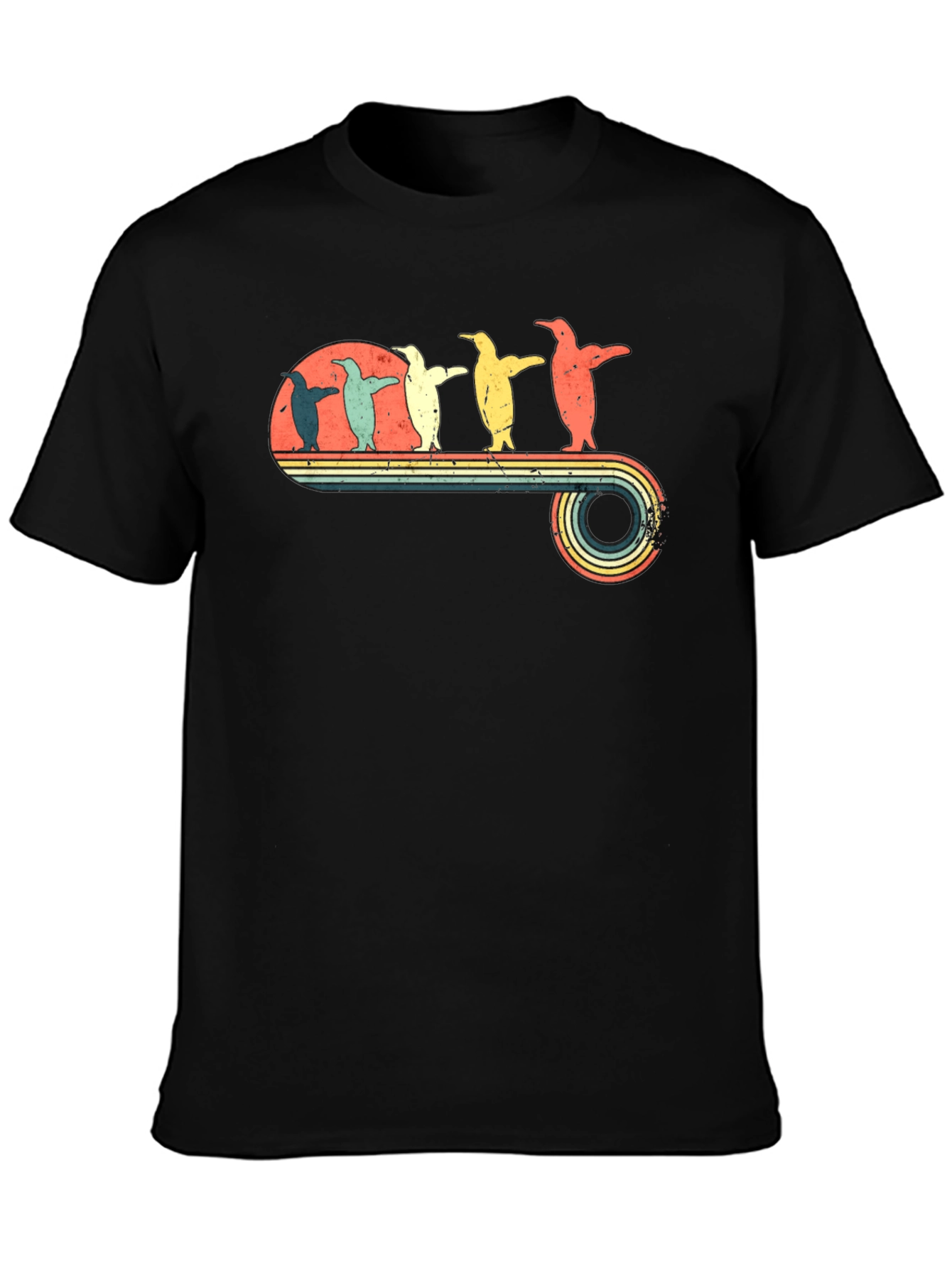 Retro Penguin T-Shirt