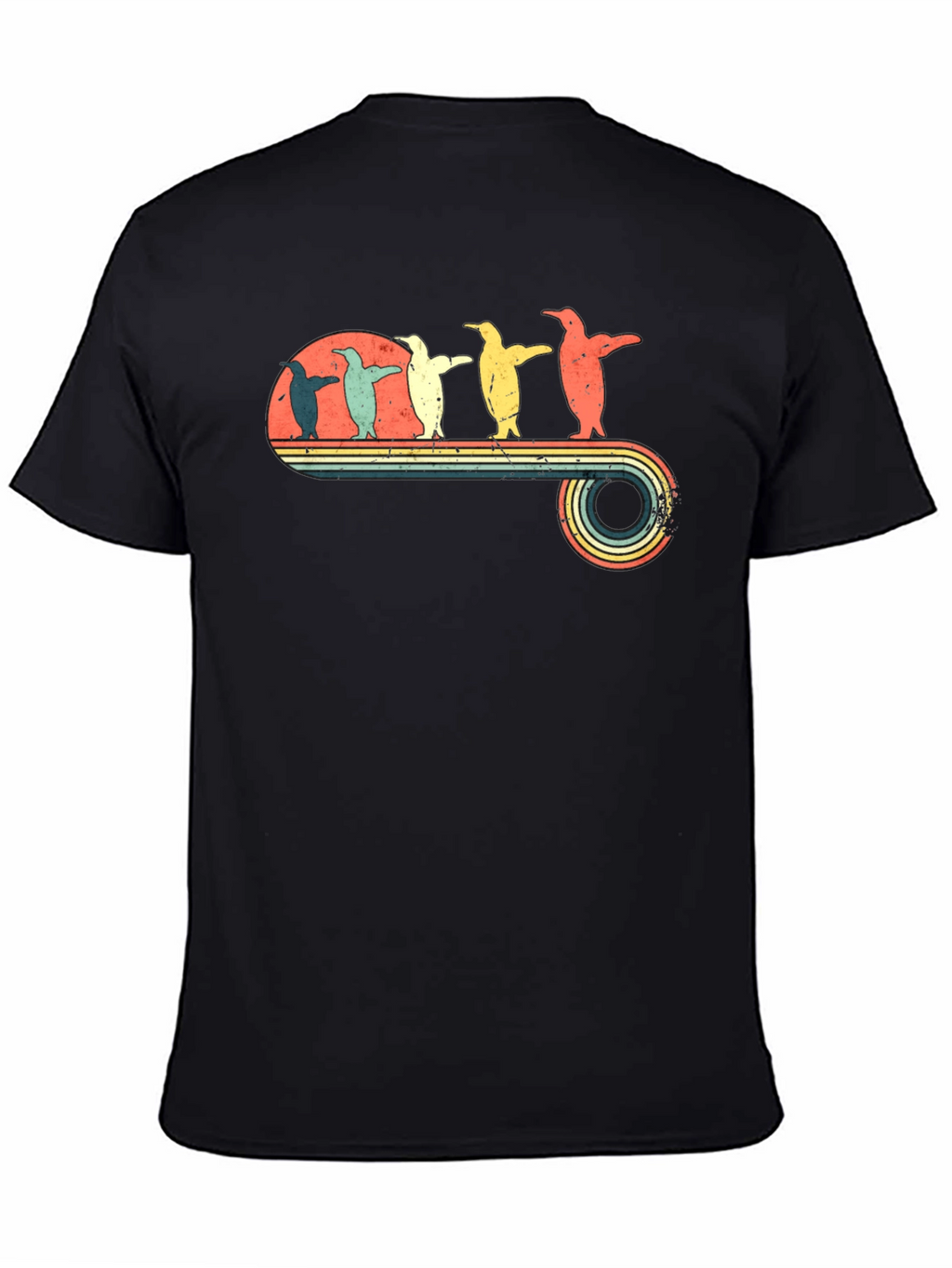 Retro Penguin T-Shirt
