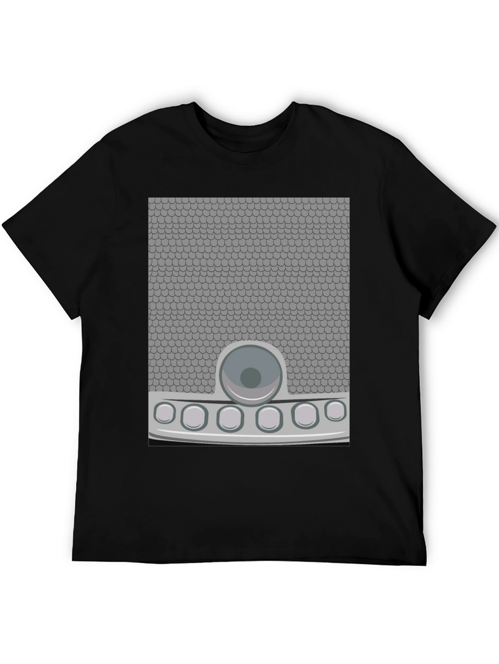 Retro Sci-Fi Costume T-Shirt - Black