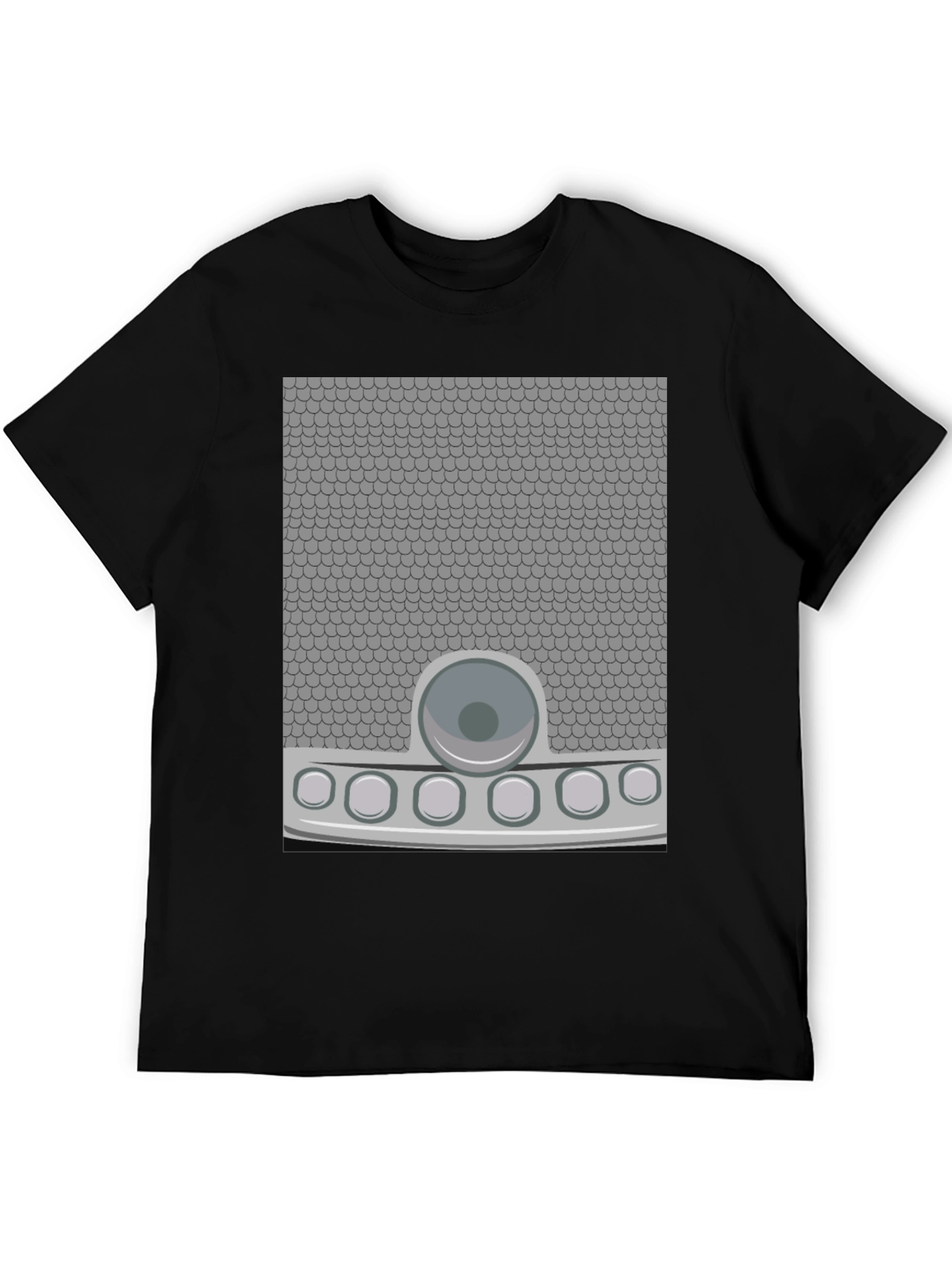 Retro Sci-Fi Costume T-Shirt - Black