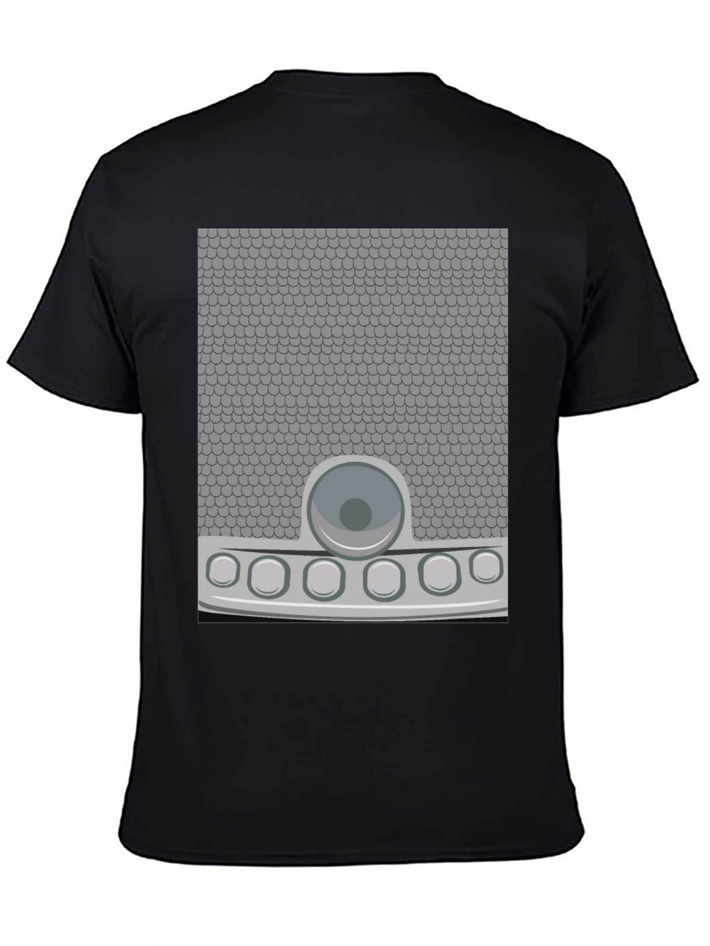 Retro Sci-Fi Costume T-Shirt - Black