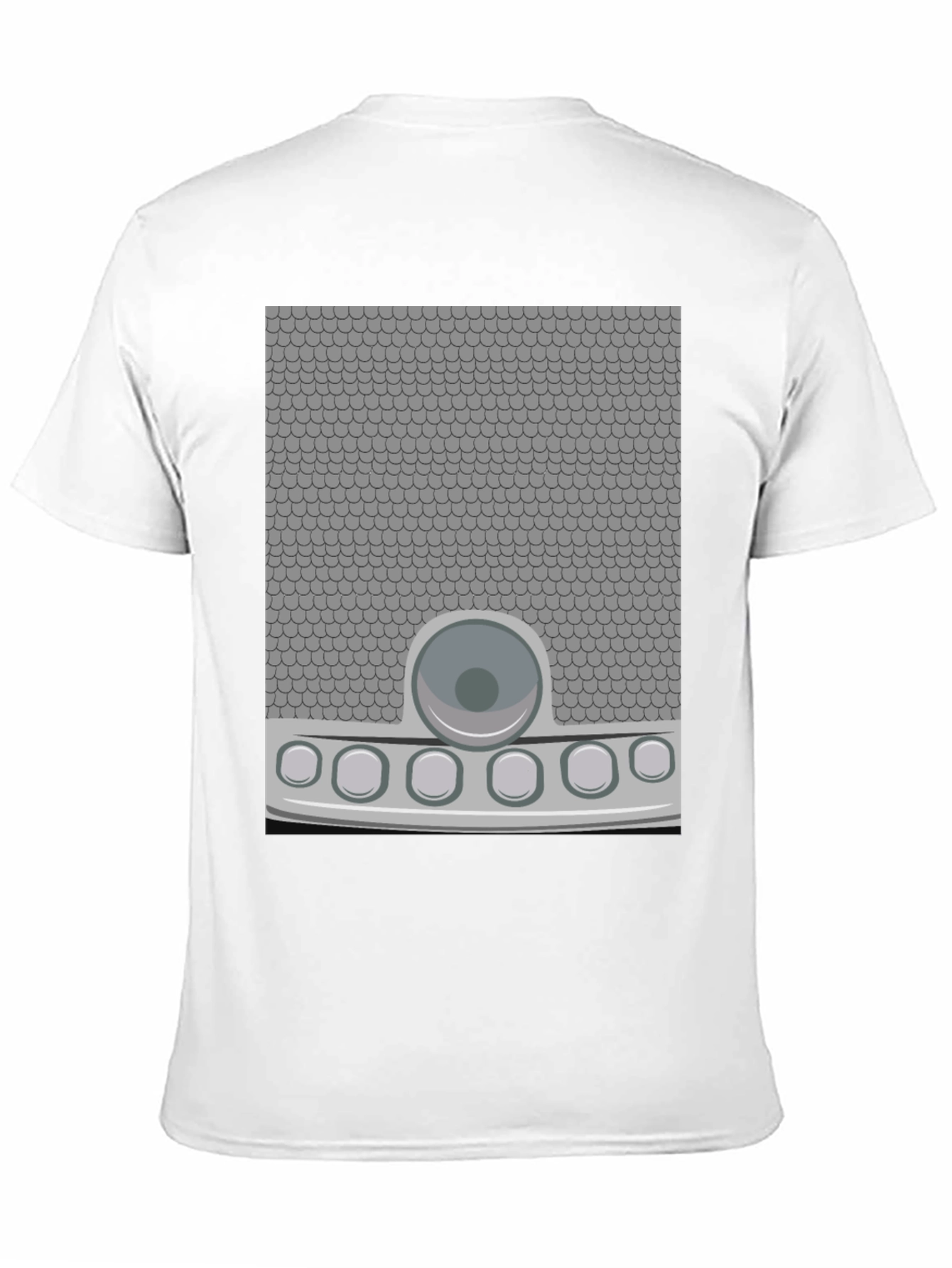 Retro Sci-Fi Costume T-Shirt - Black