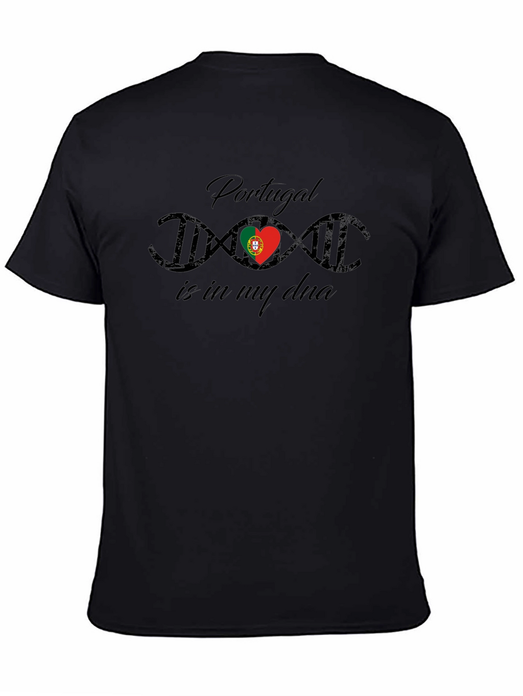 Portugal DNA Heartbeat T-Shirt - Country Pride Tee