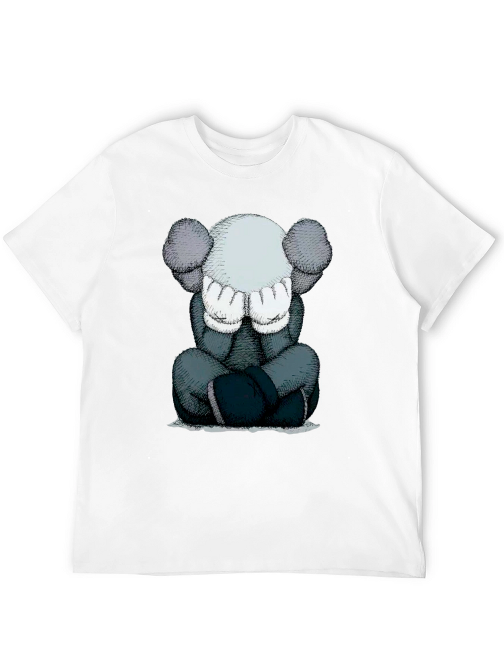 KAWS Inspired Graphic T-Shirt