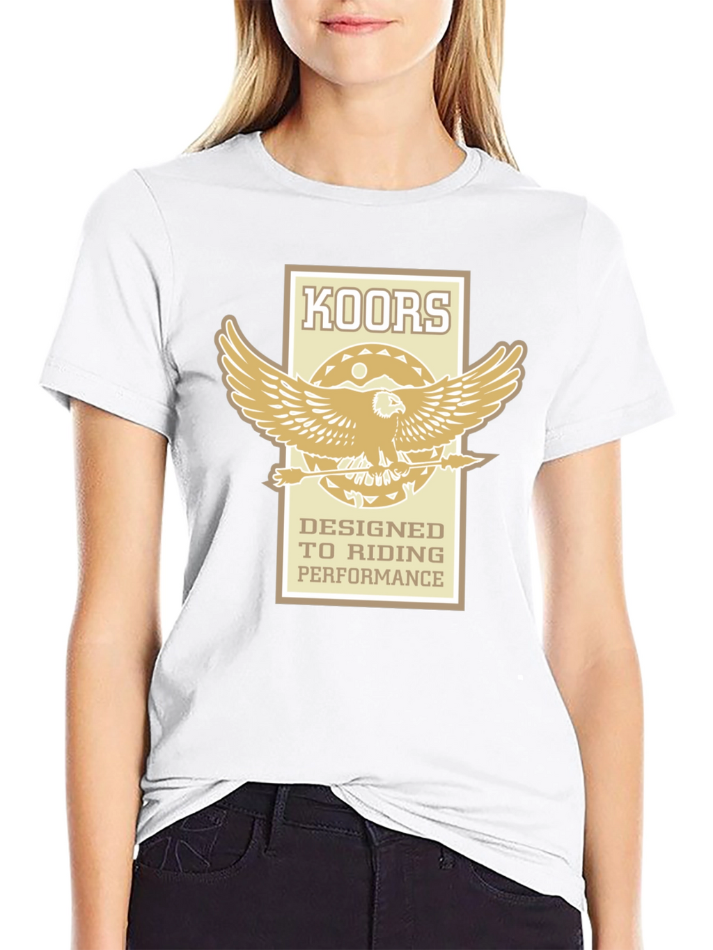 Koors Designed to Riding Performance Black T-Shirt