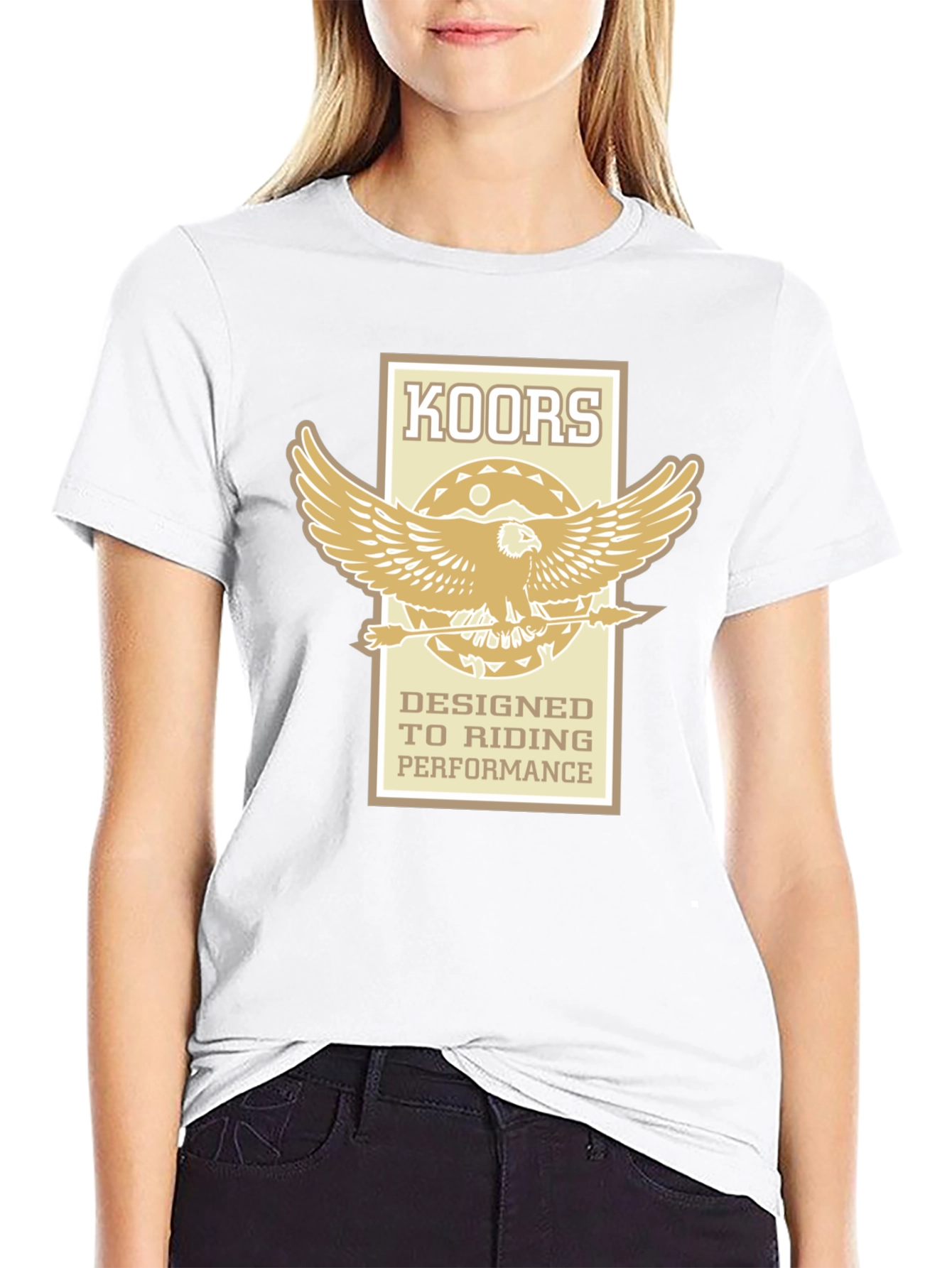 Koors Designed to Riding Performance Black T-Shirt
