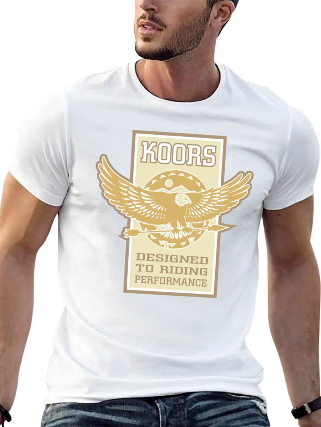 Koors Designed to Riding Performance Black T-Shirt