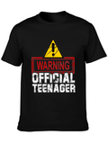 Warning Official Teenager T-Shirt