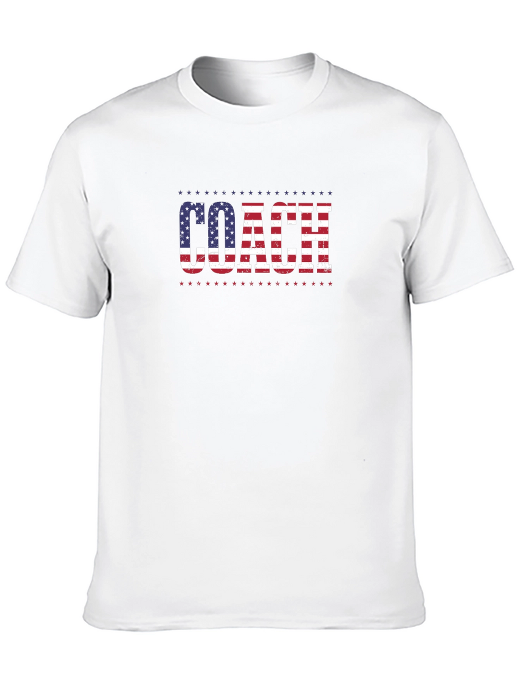 Coach USA Flag T-Shirt Patriotic Tee