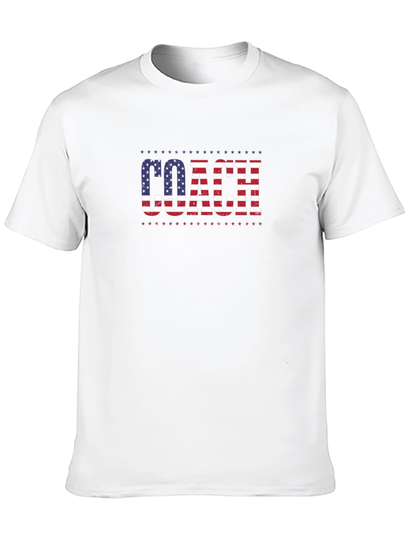 Coach USA Flag T-Shirt Patriotic Tee