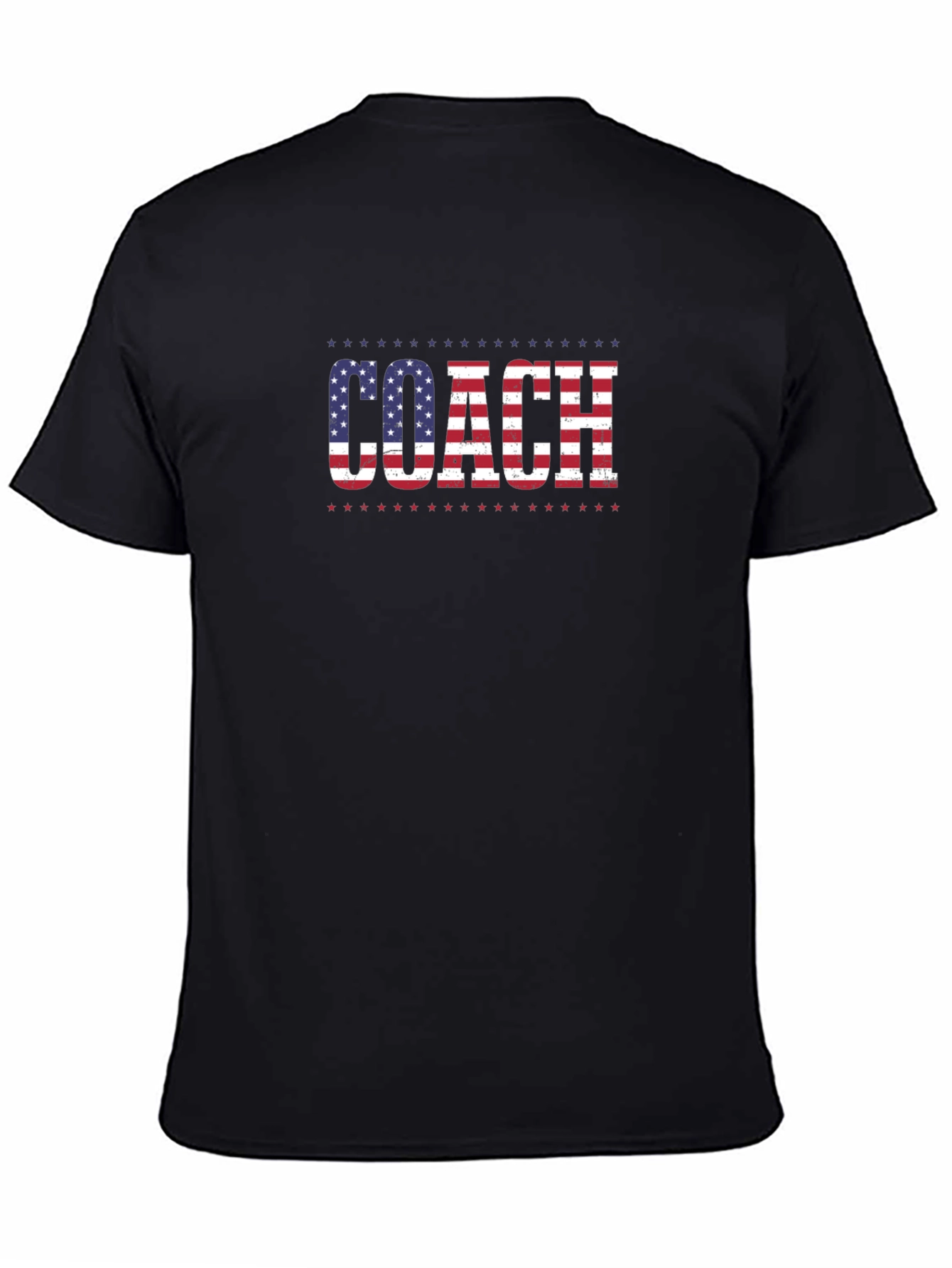 Coach USA Flag T-Shirt Patriotic Tee