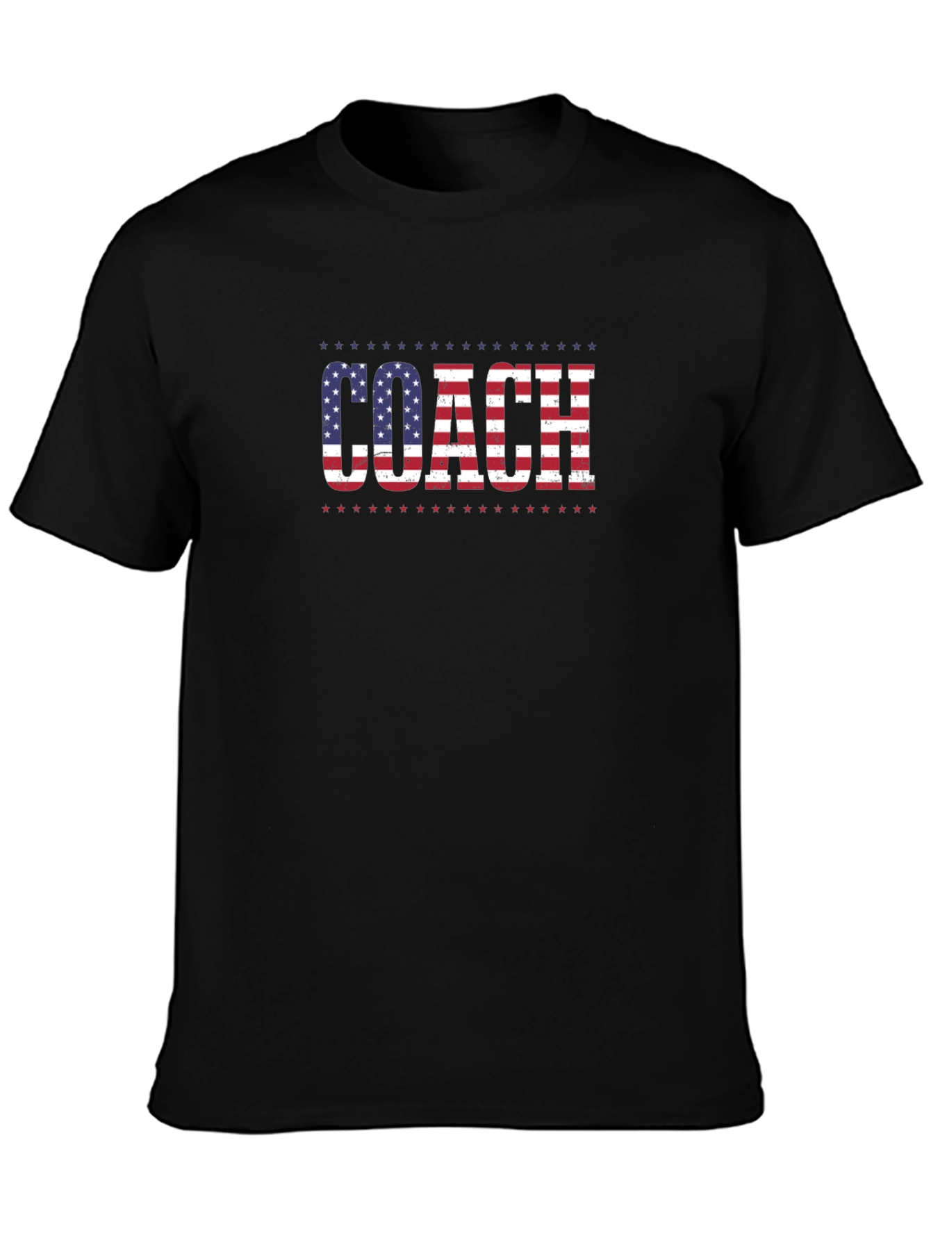 Coach USA Flag T-Shirt Patriotic Tee