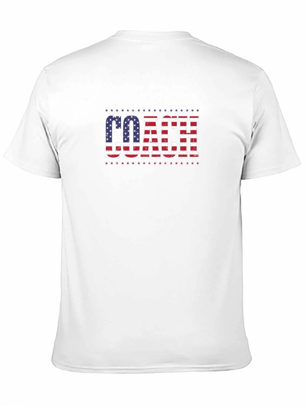Coach USA Flag T-Shirt Patriotic Tee