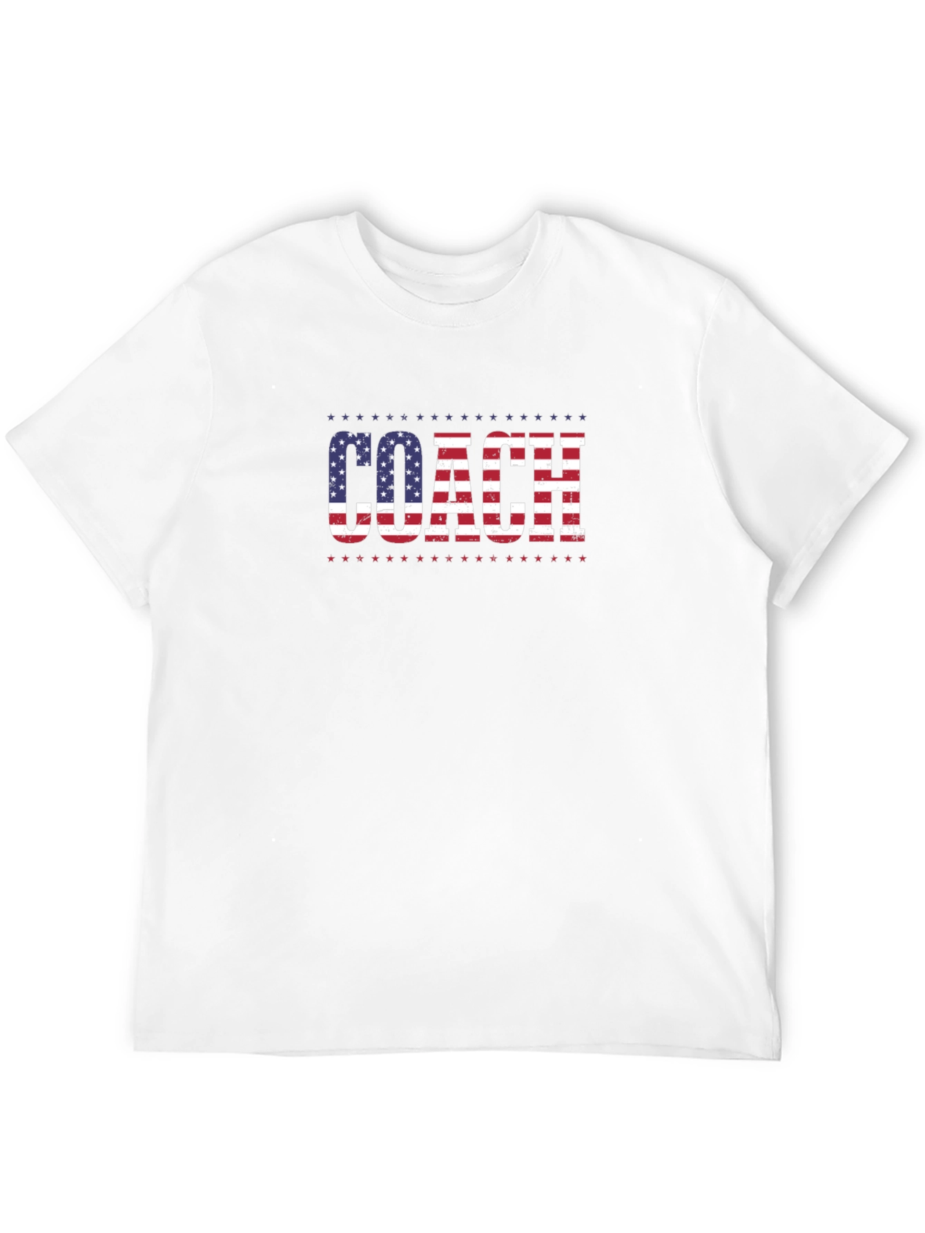 Coach USA Flag T-Shirt Patriotic Tee