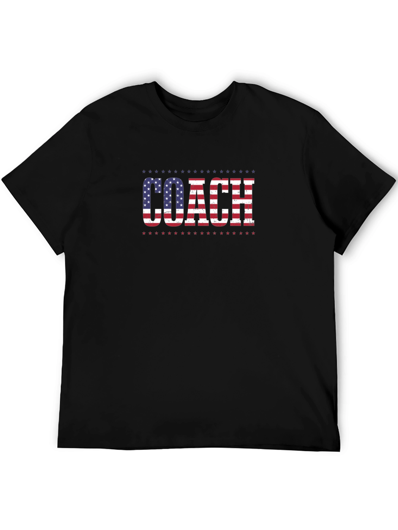 Coach USA Flag T-Shirt Patriotic Tee
