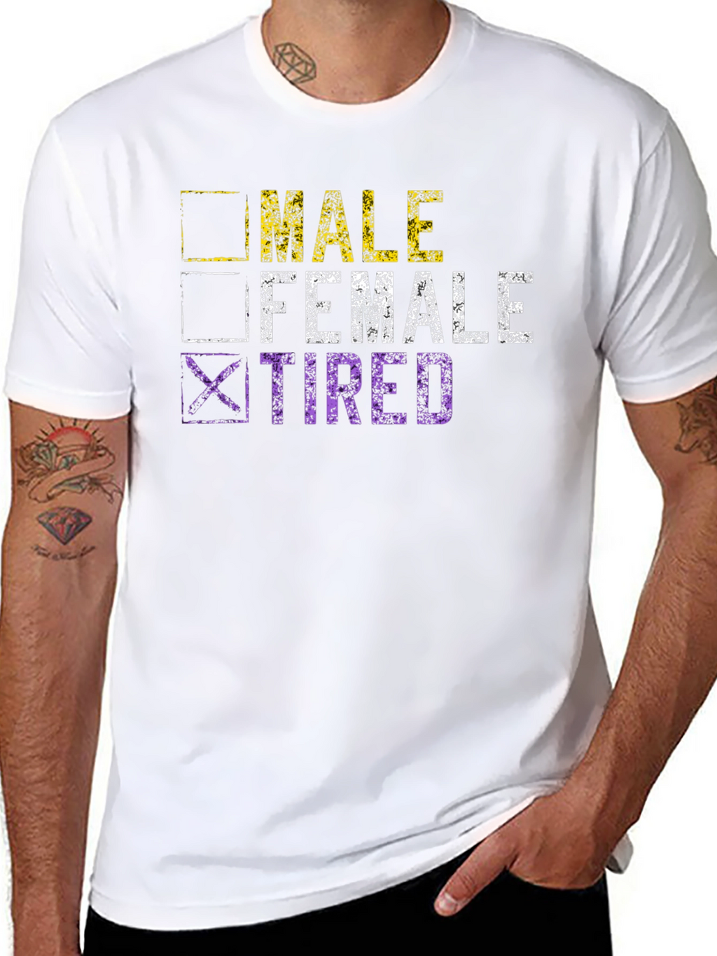 Funny Tired Choice T-Shirt