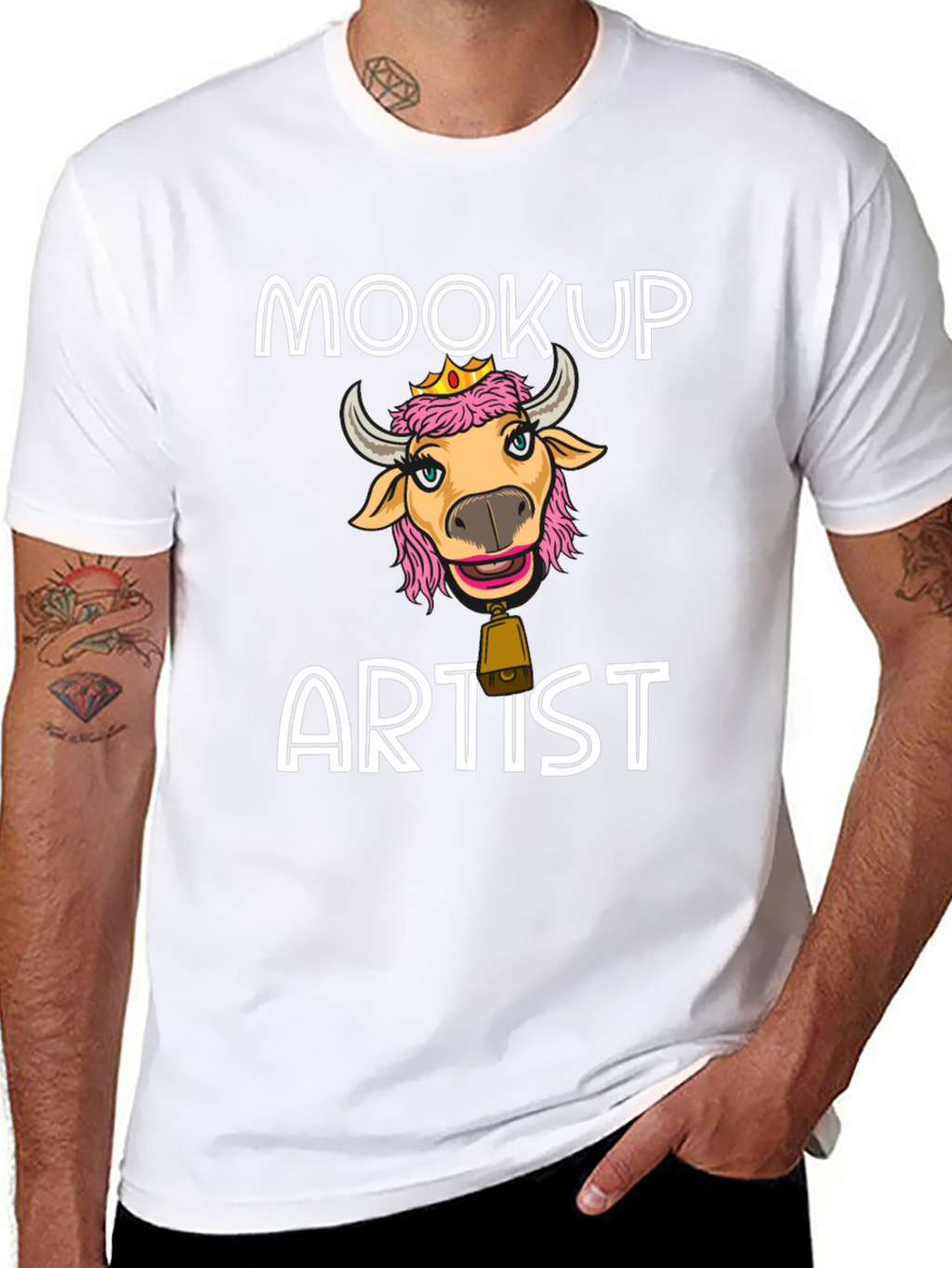 Mookup Artist Graphic T-Shirt