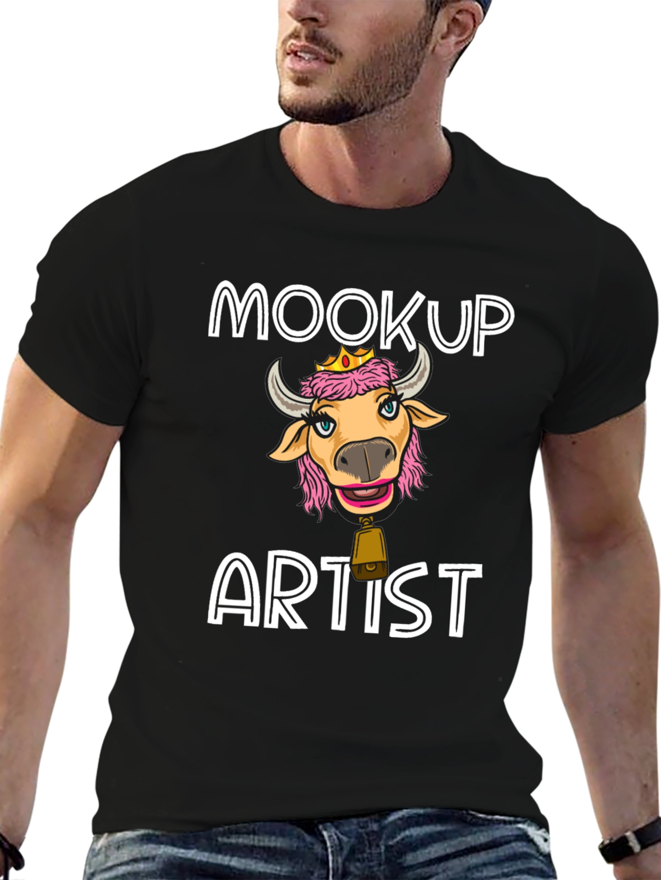 Mookup Artist Graphic T-Shirt