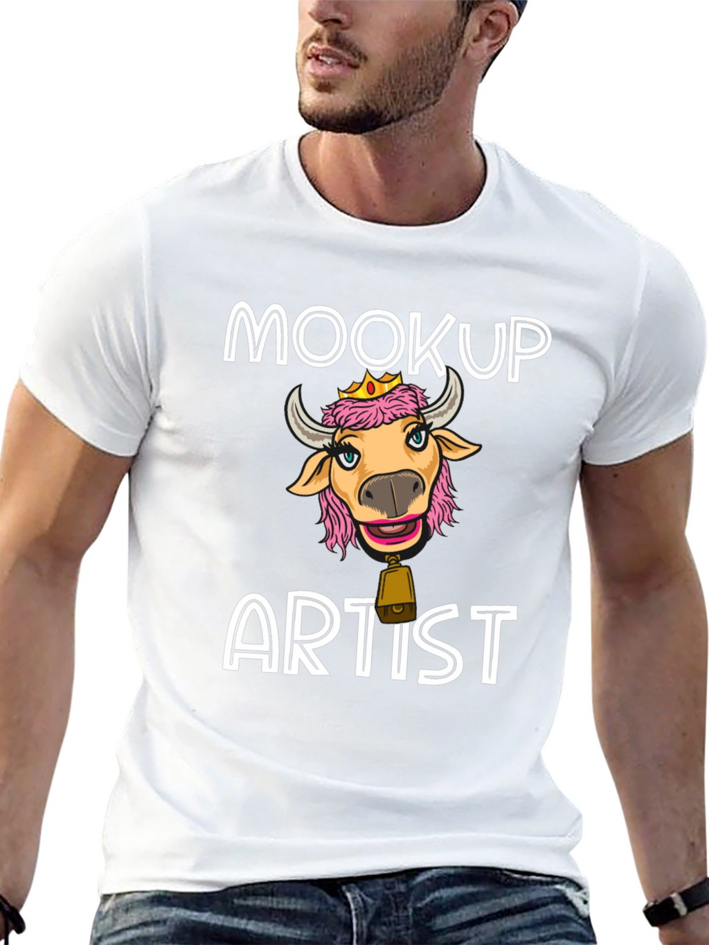 Mookup Artist Graphic T-Shirt