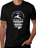 Kayak Fishing Adult Problems T-Shirt