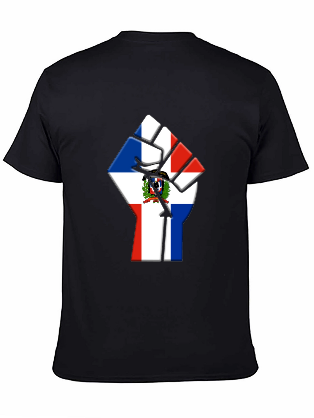 Dominican Republic Flag Fist T-Shirt