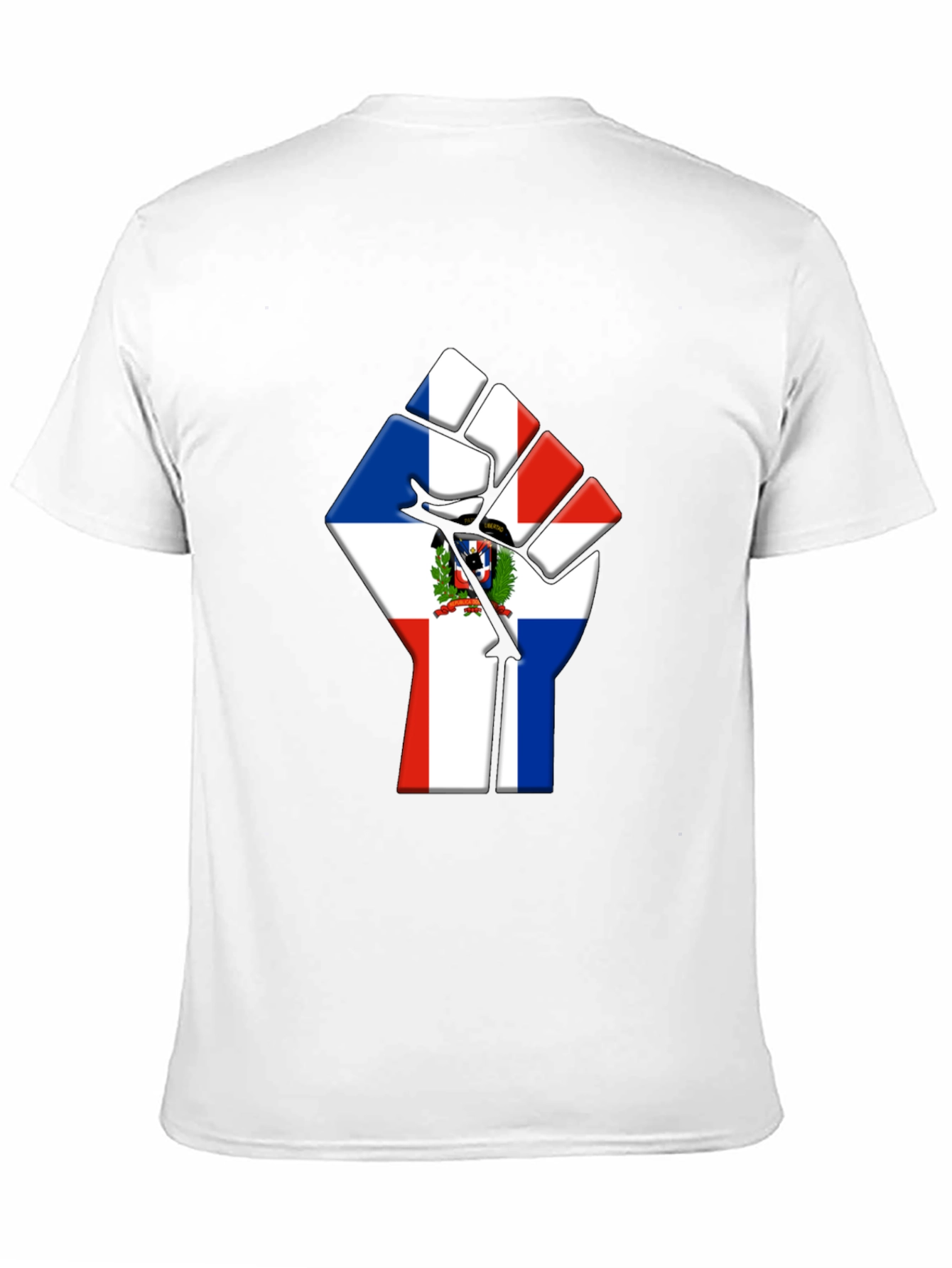 Dominican Republic Flag Fist T-Shirt
