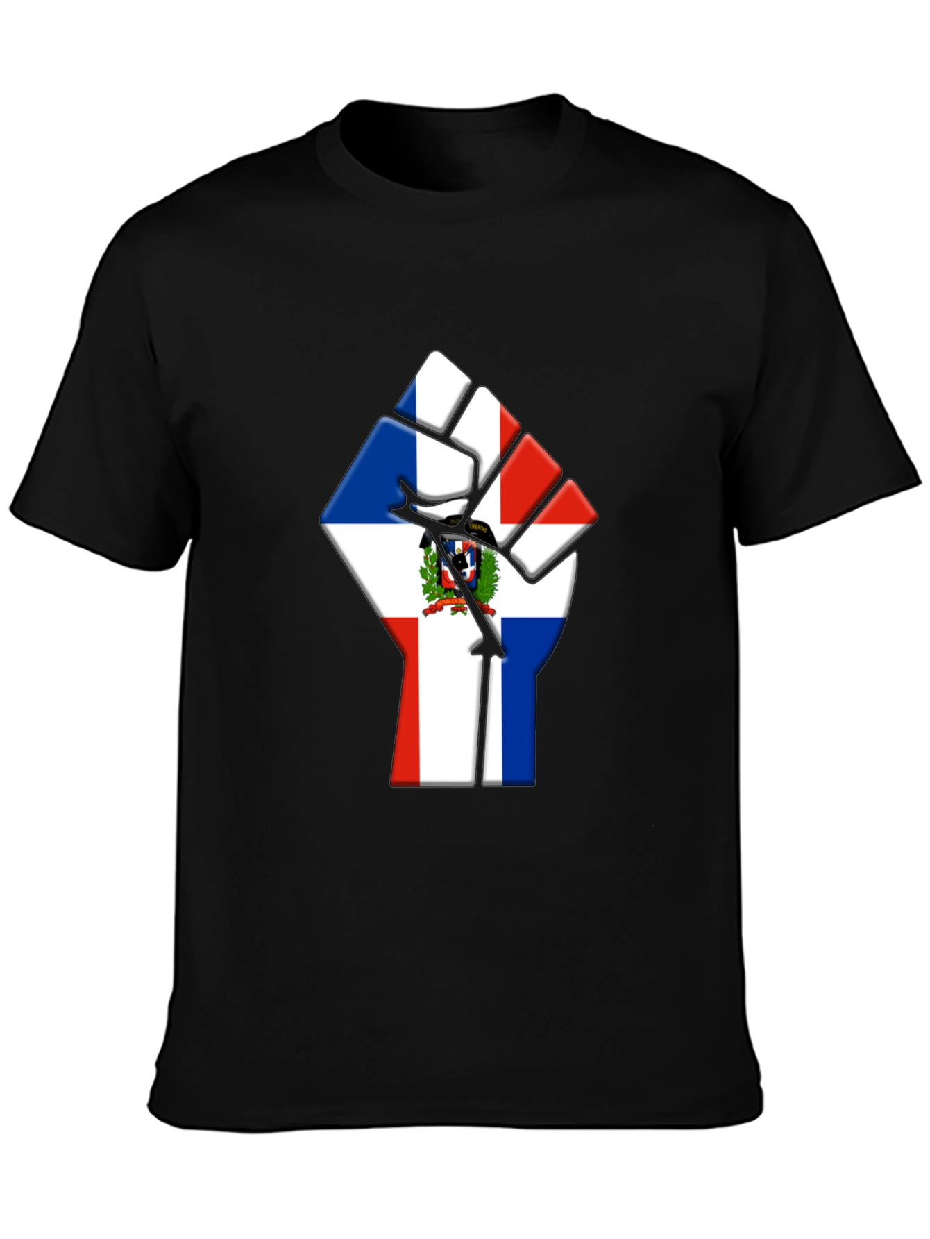 Dominican Republic Flag Fist T-Shirt