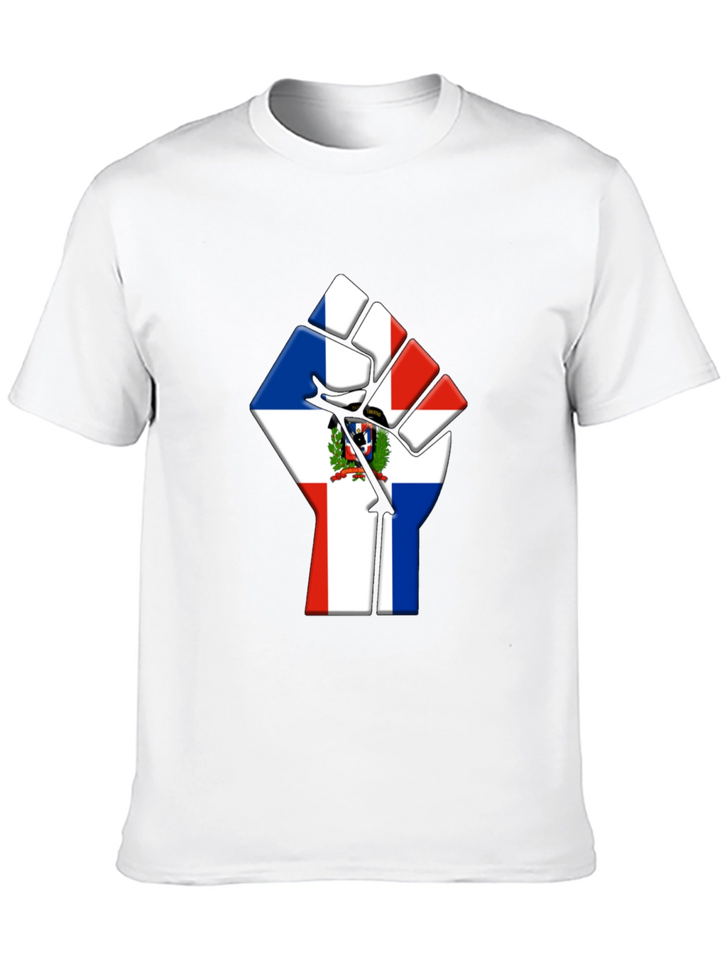Dominican Republic Flag Fist T-Shirt