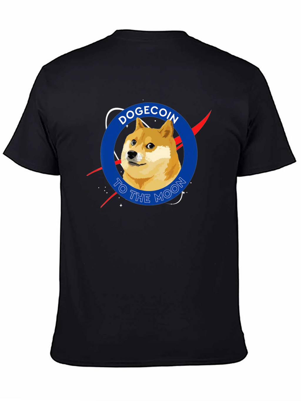 Dogecoin To The Moon Graphic T-Shirt