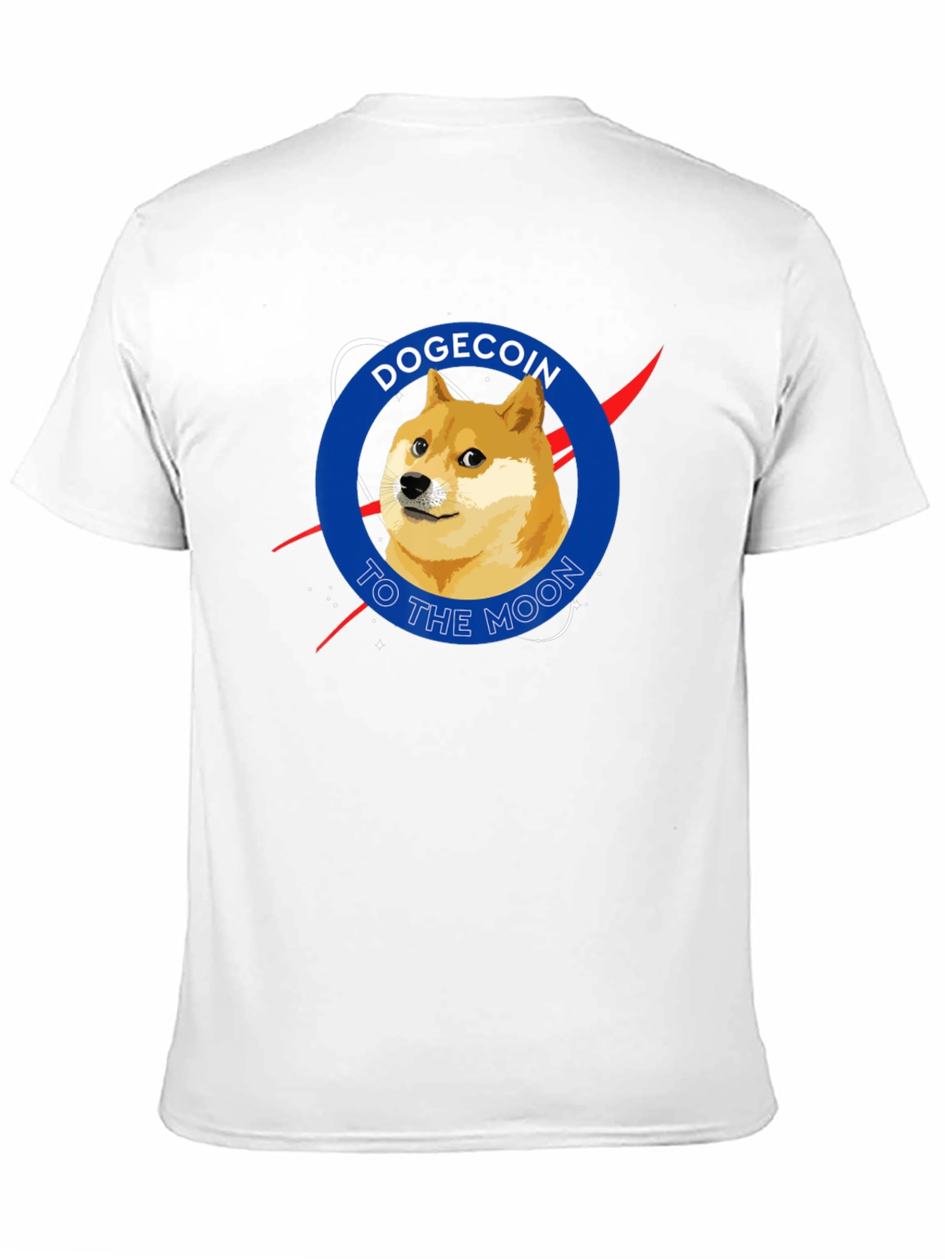 Dogecoin To The Moon Graphic T-Shirt