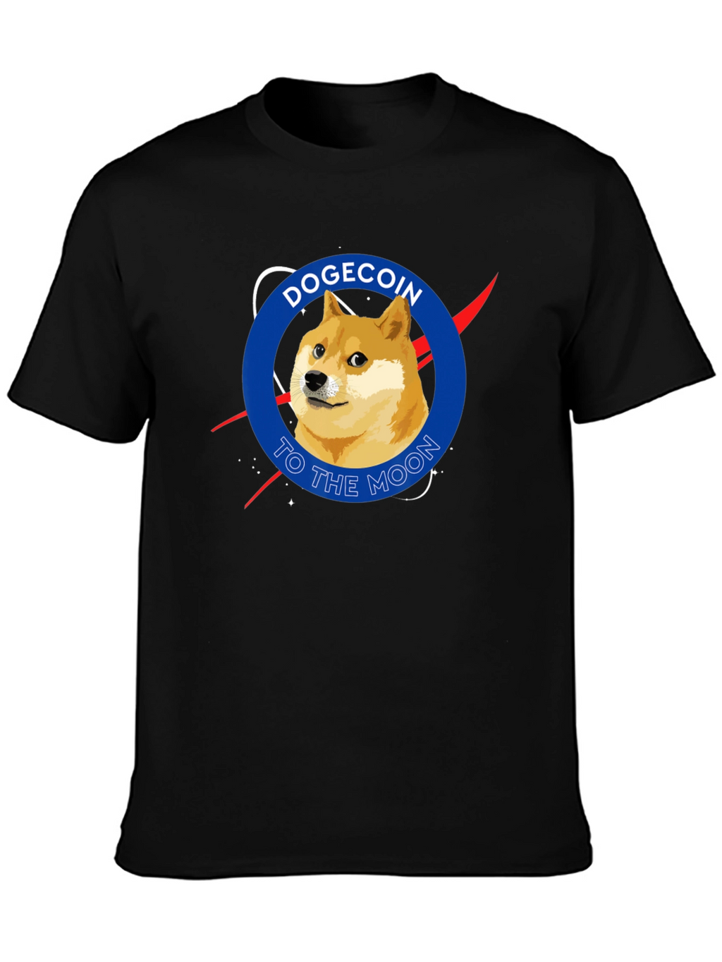 Dogecoin To The Moon Graphic T-Shirt