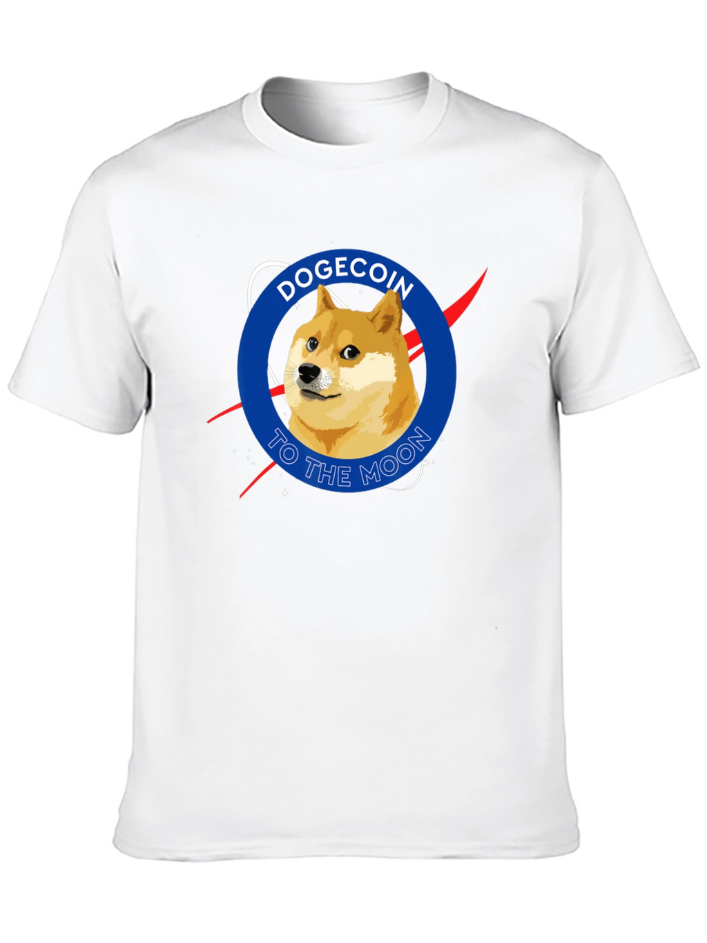 Dogecoin To The Moon Graphic T-Shirt
