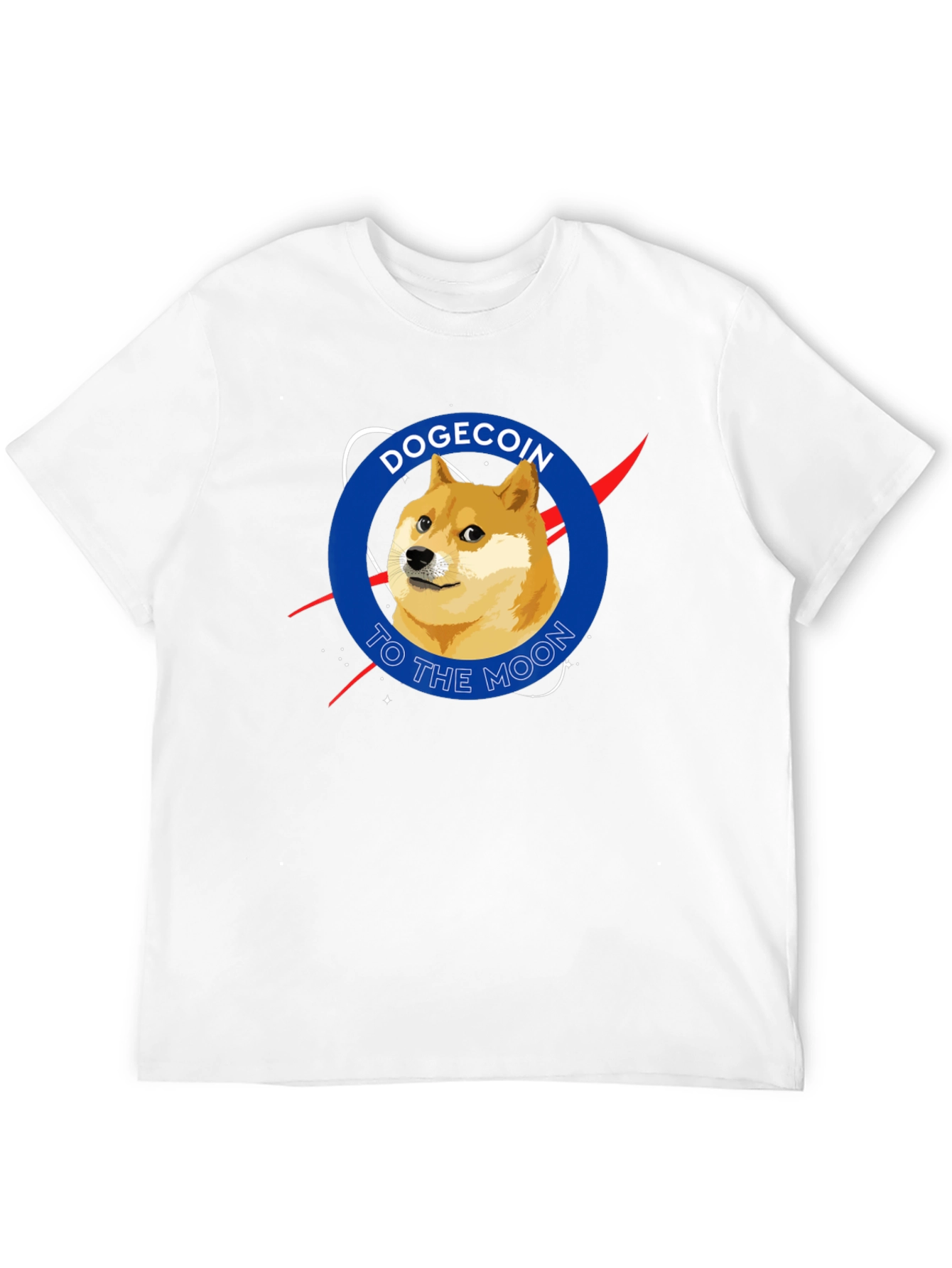 Dogecoin To The Moon Graphic T-Shirt