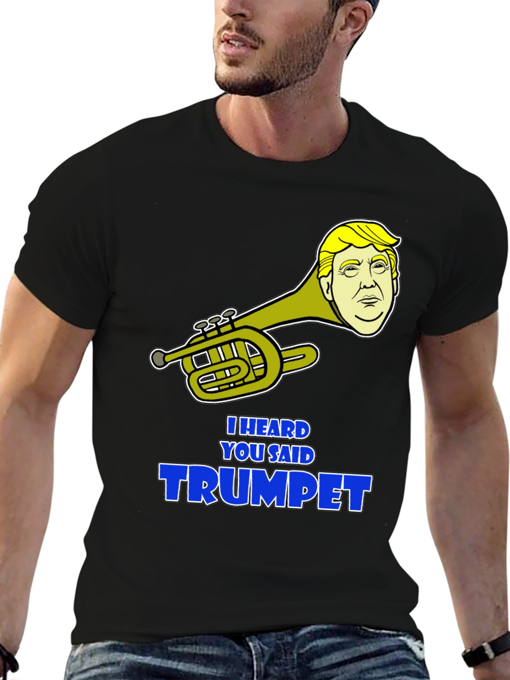 Trumpet Pun T-Shirt - I Heard You Said Trumpet