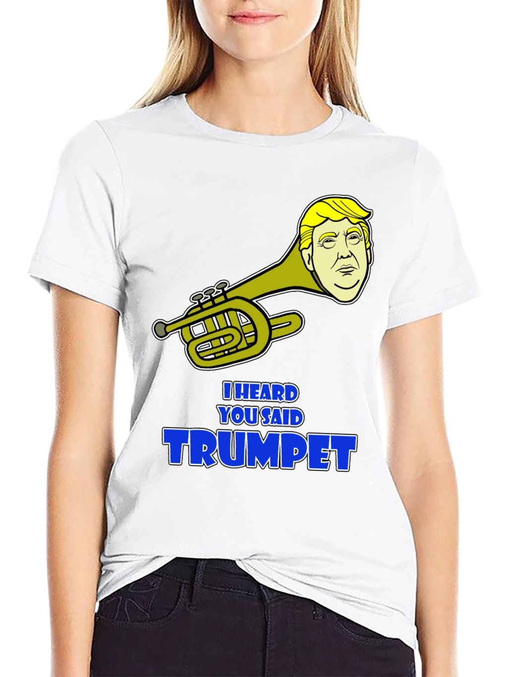 Trumpet Pun T-Shirt - I Heard You Said Trumpet