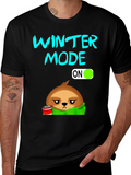 Winter Mode Sloth T-Shirt