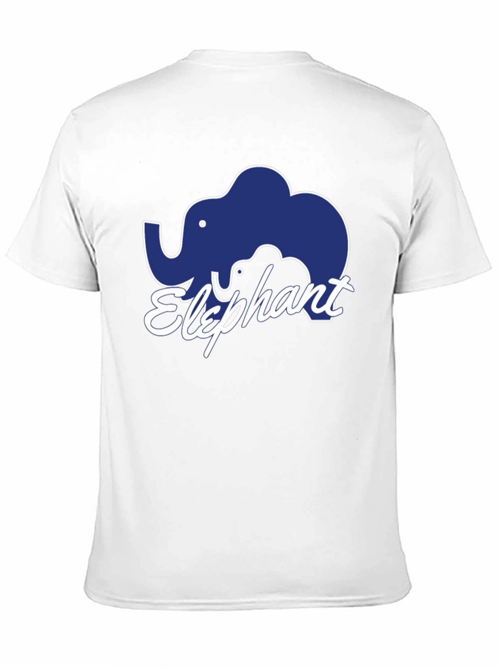 Elephant Graphic Black T-Shirt